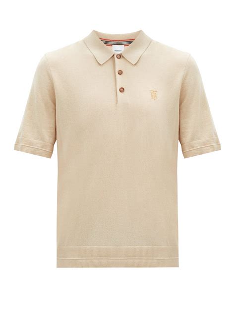 burberry polo shirts beige